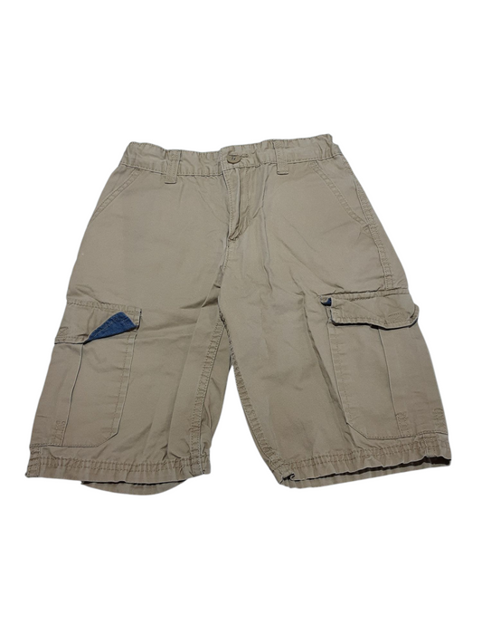 Khaki Cargo Shorts, size 10