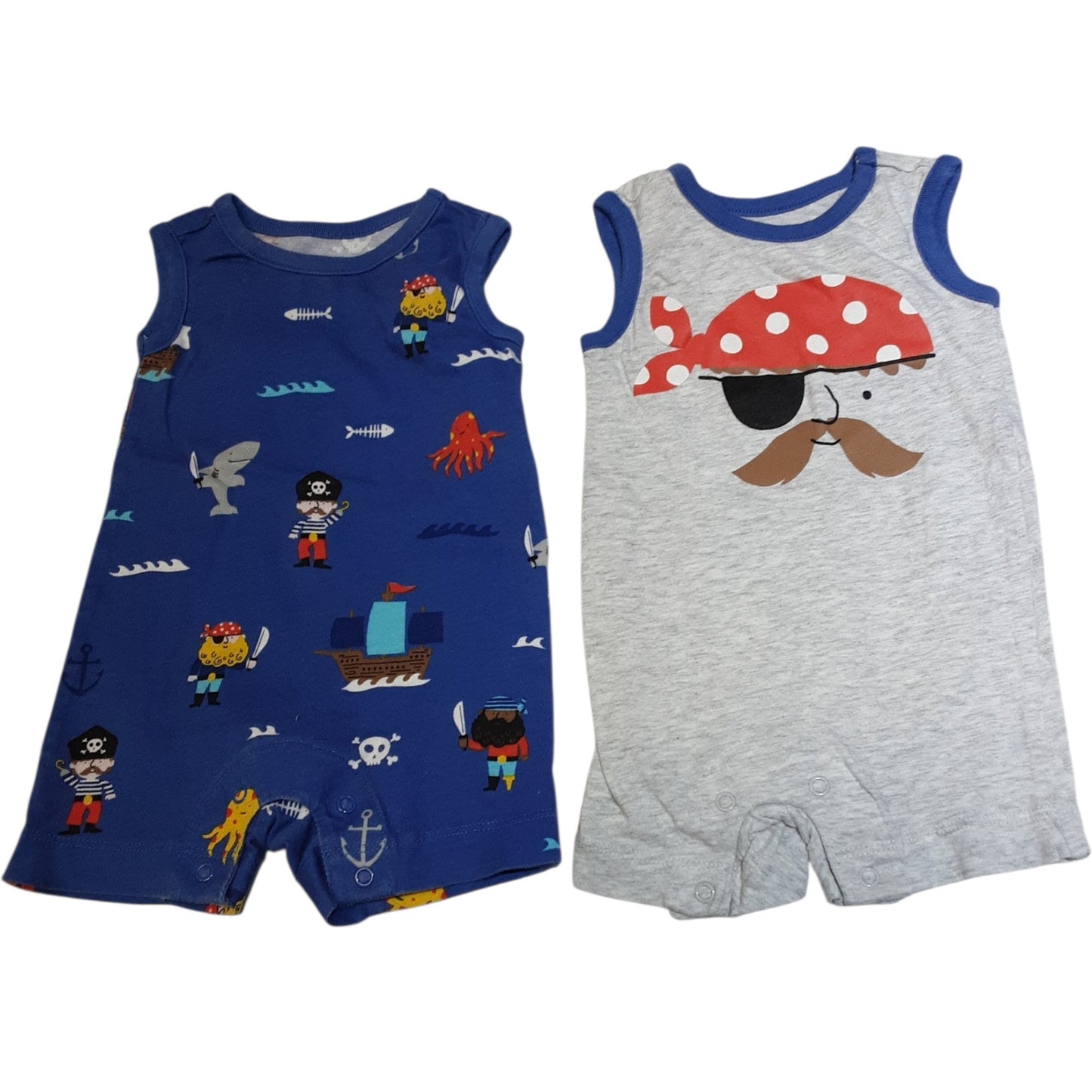 2 pc pirate size 0-3m
