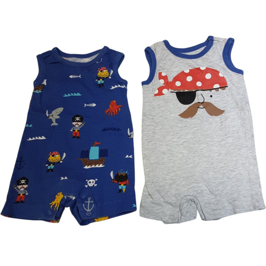 2 pc pirate size 0-3m