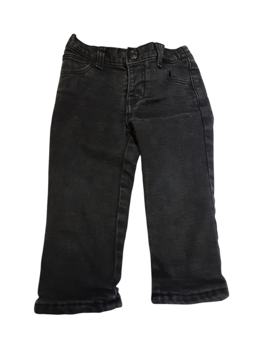Lined Black denims size 18-24months