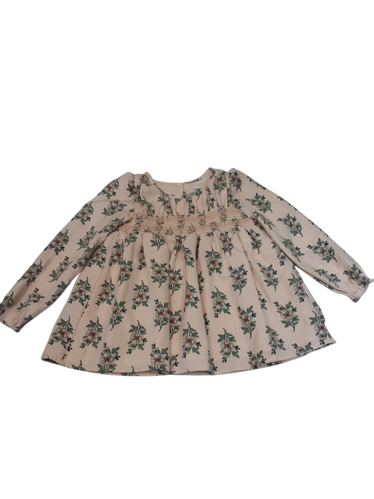 Smocked blouse/ shorter dress size 4