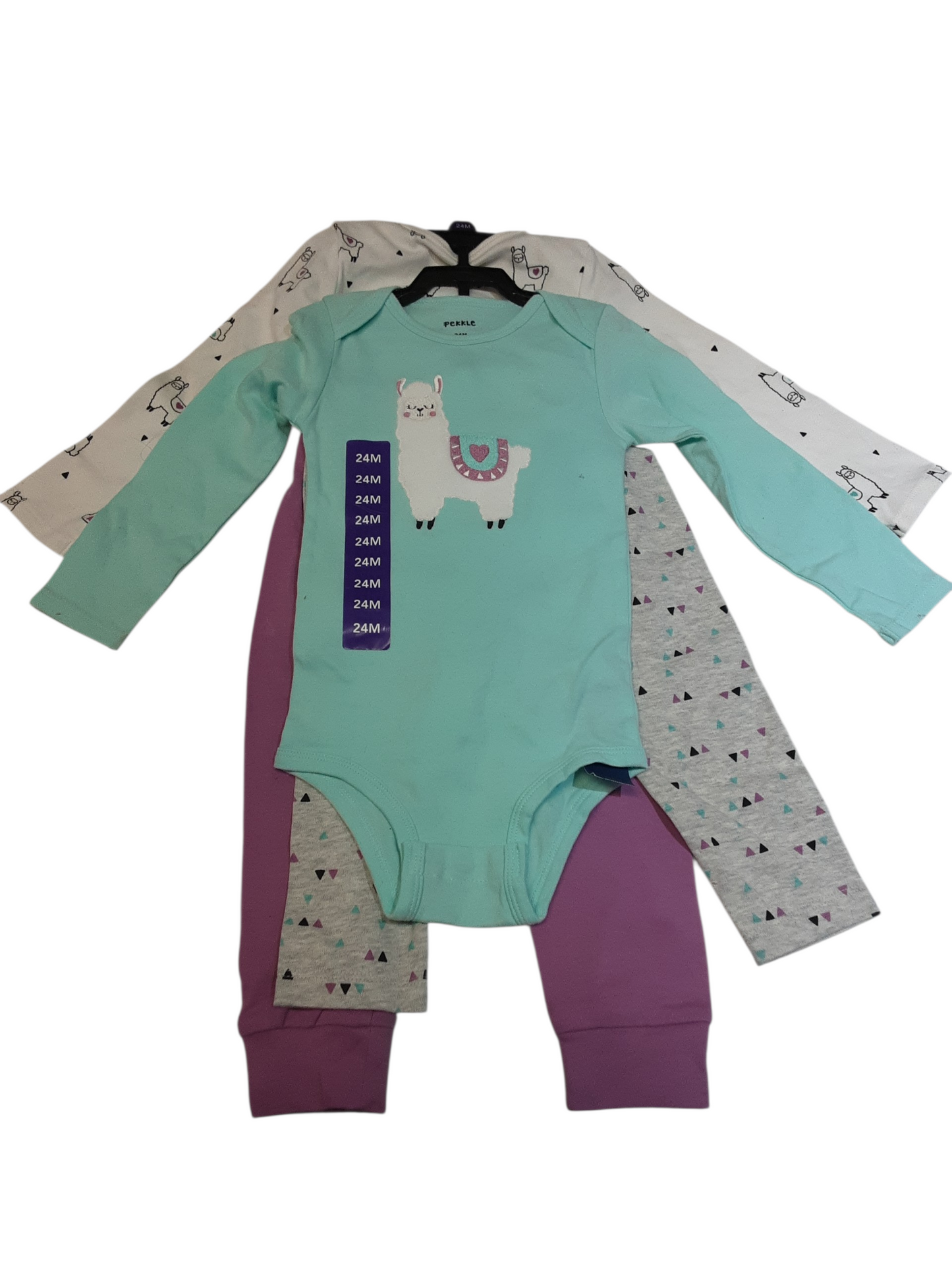 Little Llama 4 pc set size 24months