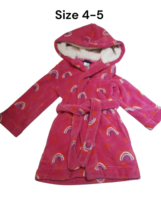 Rainbow 🌈 bathrobe size 4-5