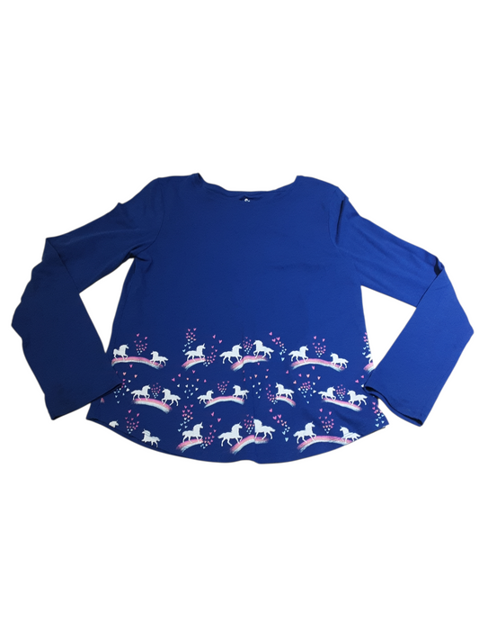 Love Unicorn & Rainbows Top size 8