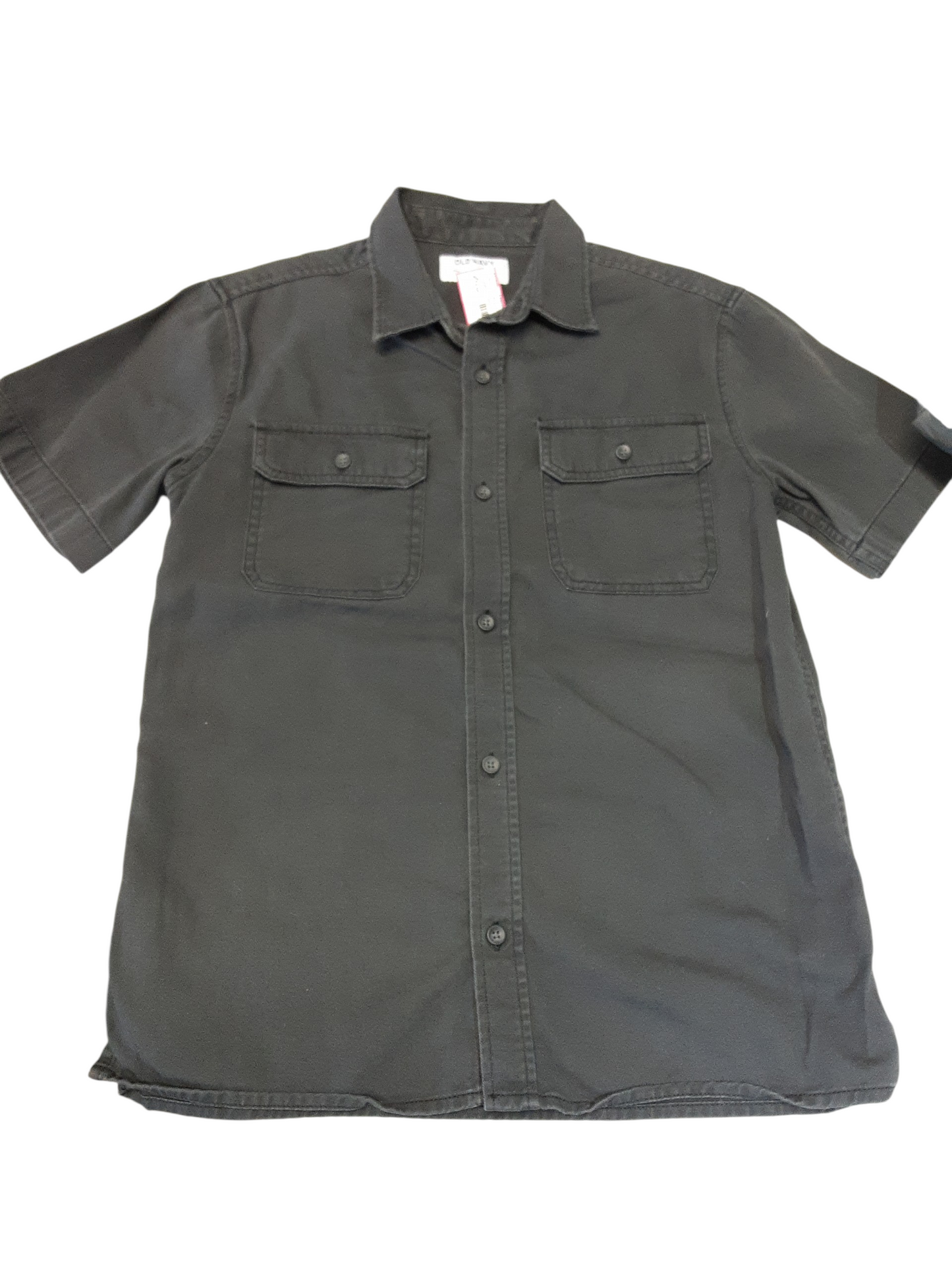 Charcoal Gray short sleeved shirt size 14-16 yrs