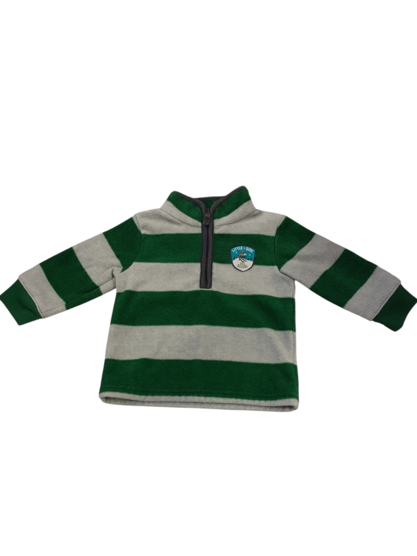 Striped fleece