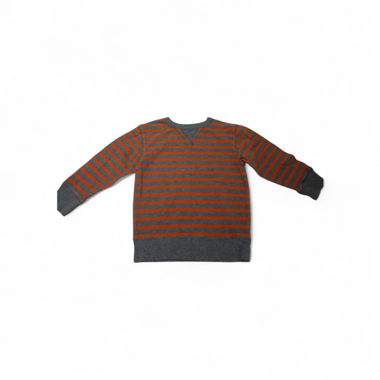 Orange and gray sweater size 4/5