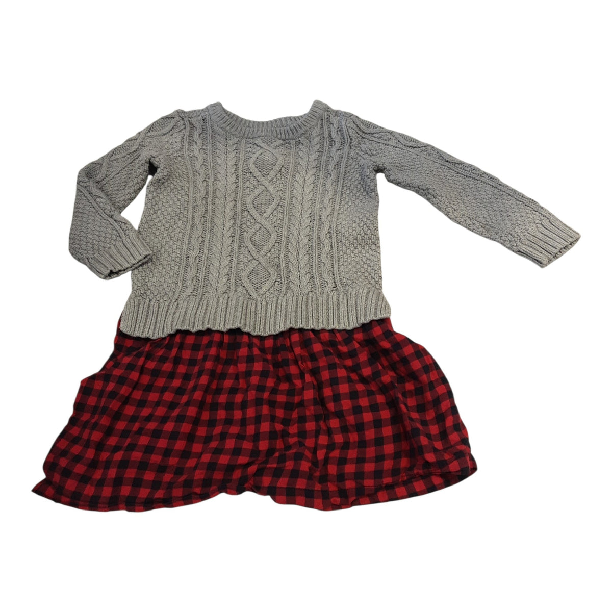 Knit & plaid size 5