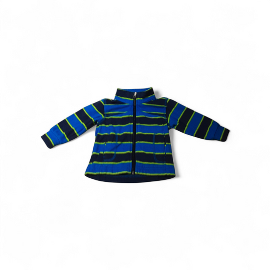 Boys Zip-Up Sweater - Size 18m