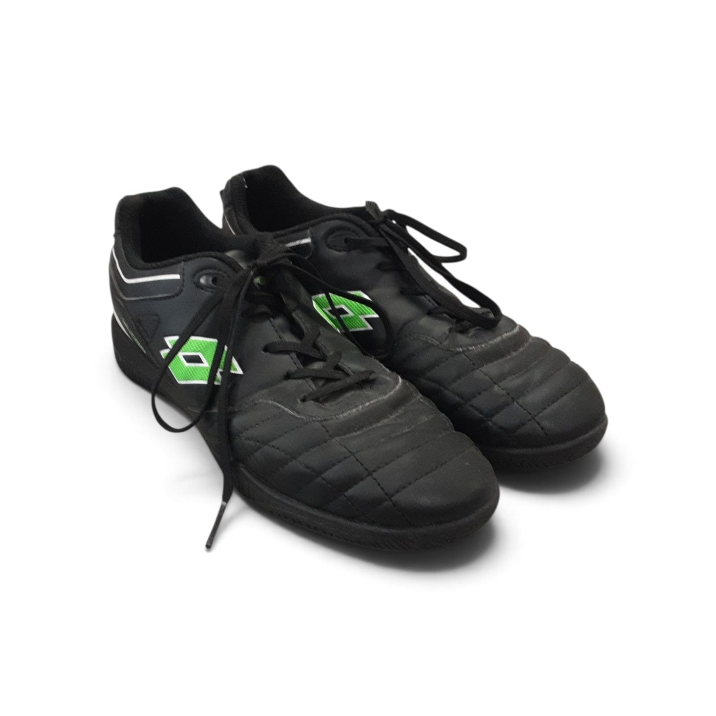 Black and Green indoor soccer size 6