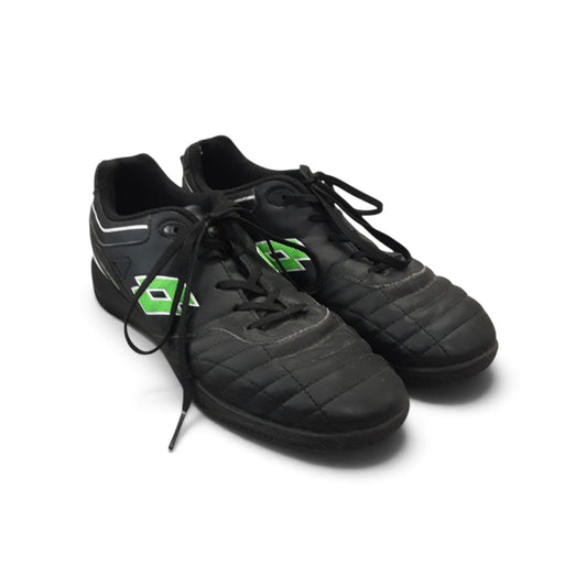 Black and Green indoor soccer size 6