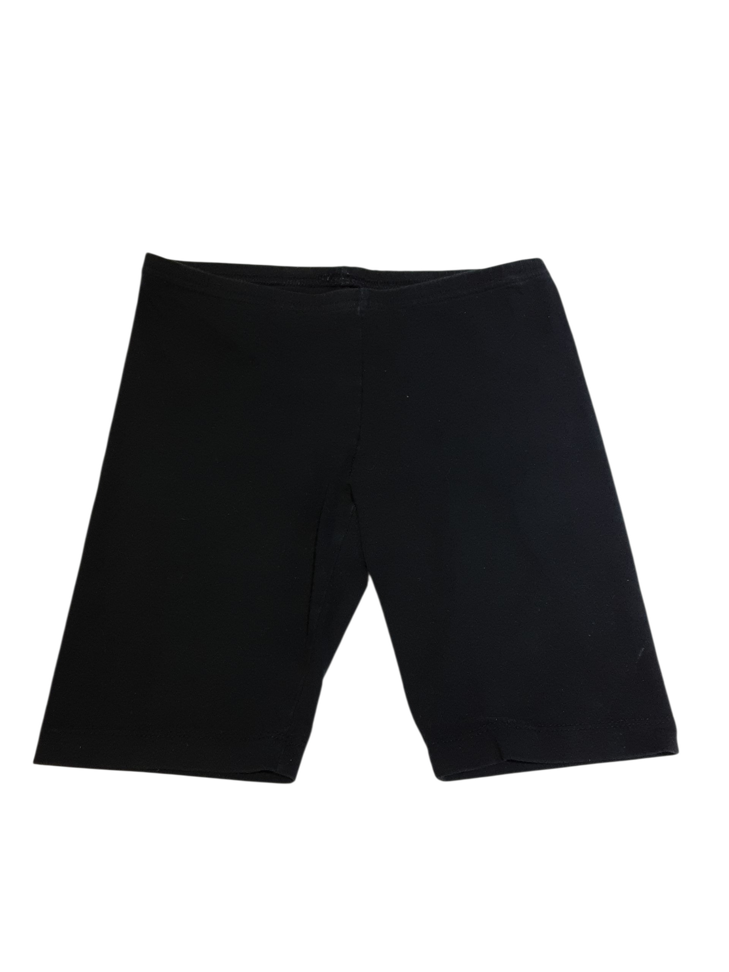Black biker short size 10-12yrs