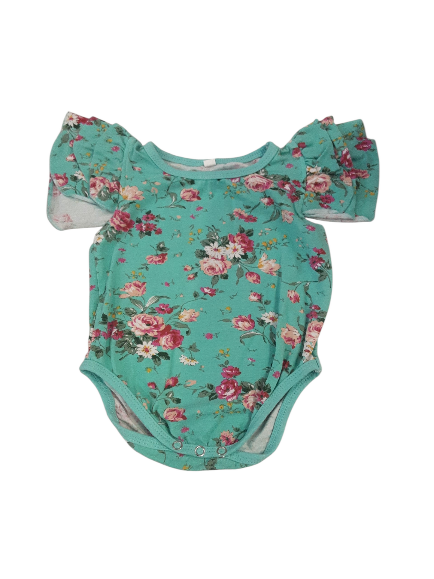 Floral + Ruffles size 12m
