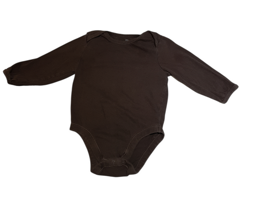 Brown onsie size 6-12m