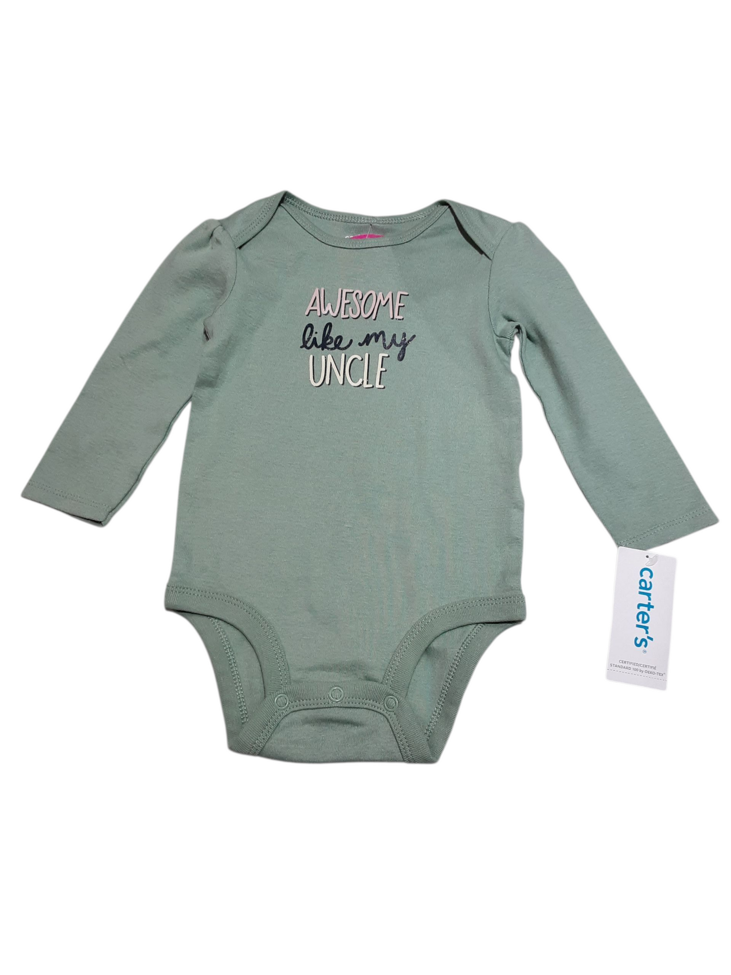 Awesome Uncle Onesie, size 12m