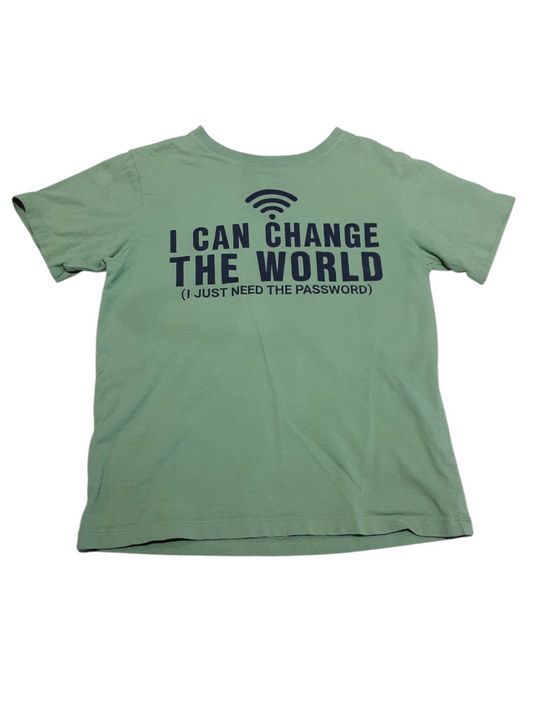 Change the world tshirt size 5/6