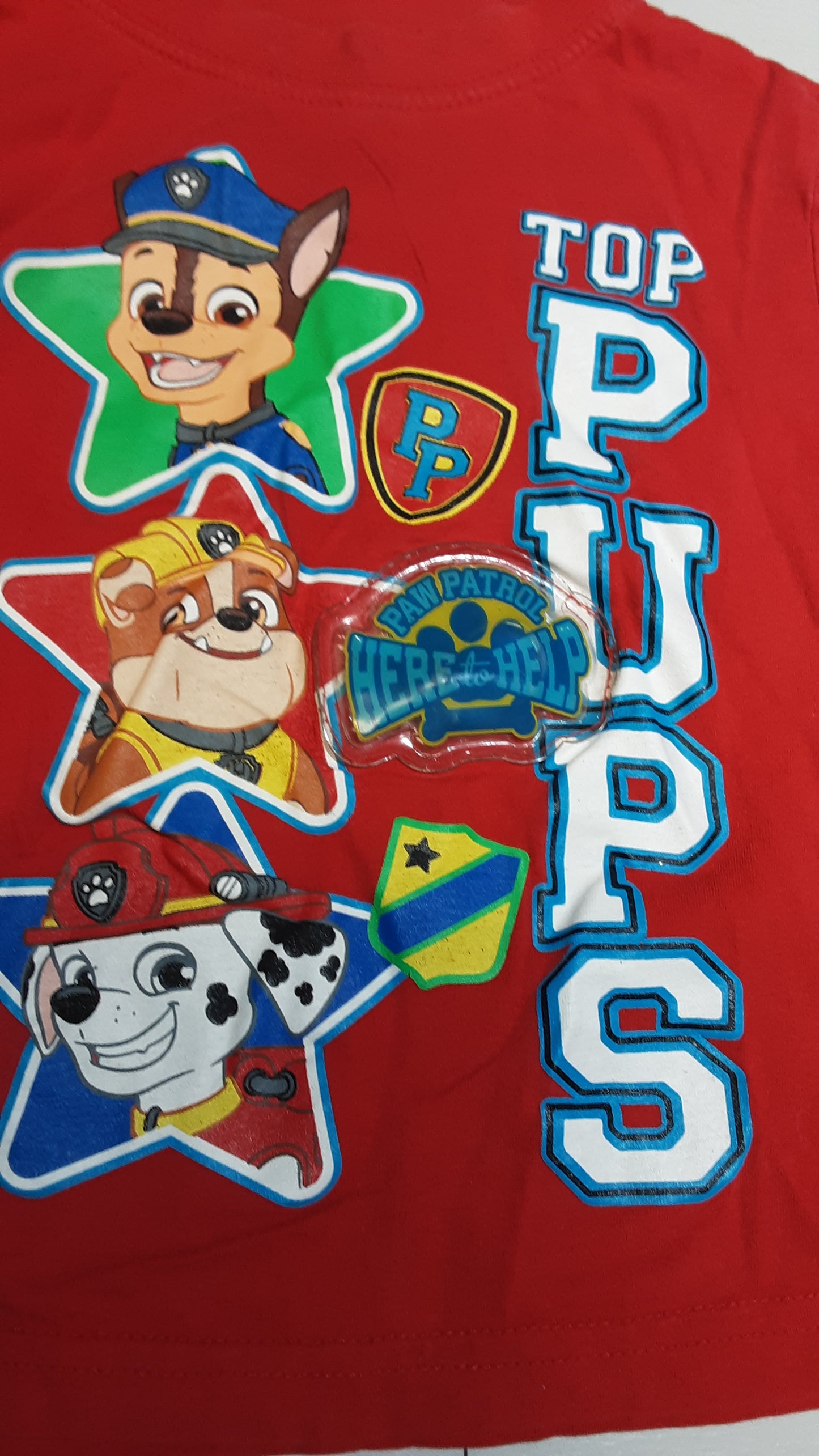 Paw Here to Help Button top size 2