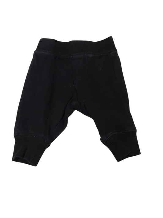 Black Pants, size 0-3m