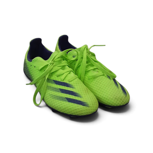 Green and Navy Cleats size 2