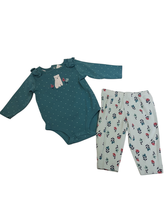 2 pc set size 3-6months