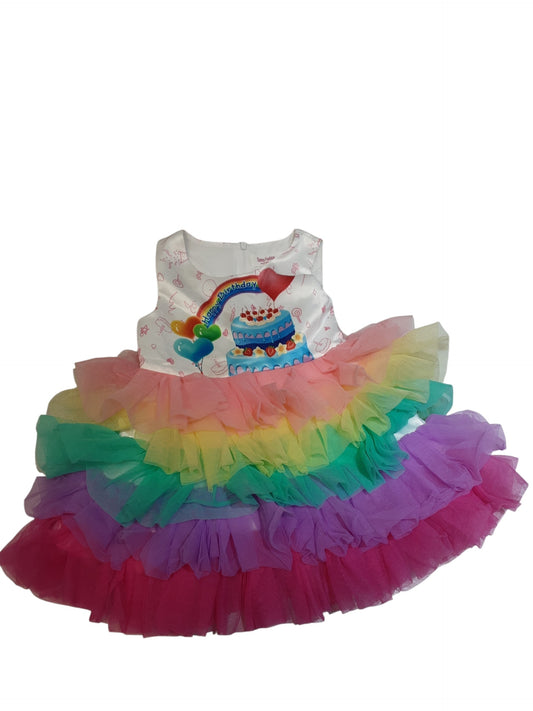 Happy Birthday Dress size 4