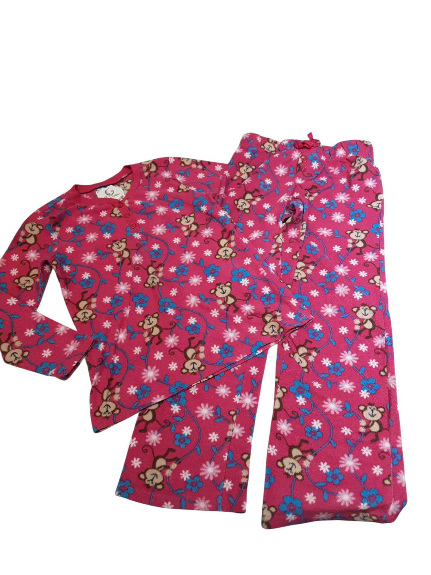 No Jumping on the bed Monkey- 2 pc Pajamas size 10-12yrs