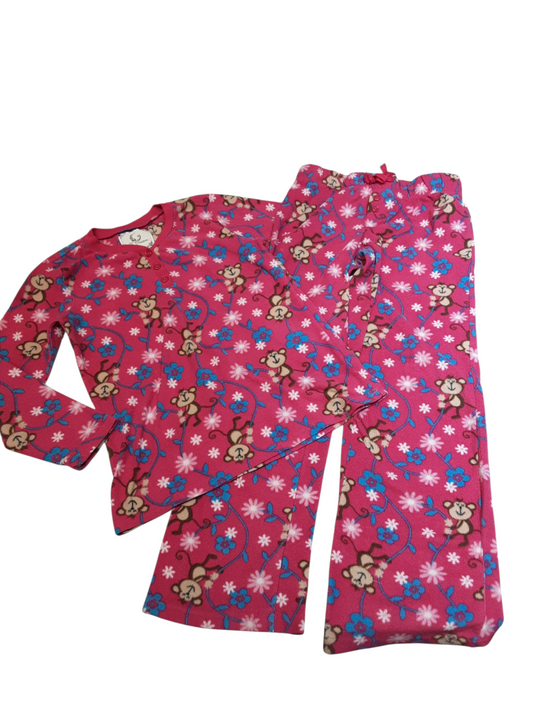 No Jumping on the bed Monkey- 2 pc Pajamas size 10-12yrs