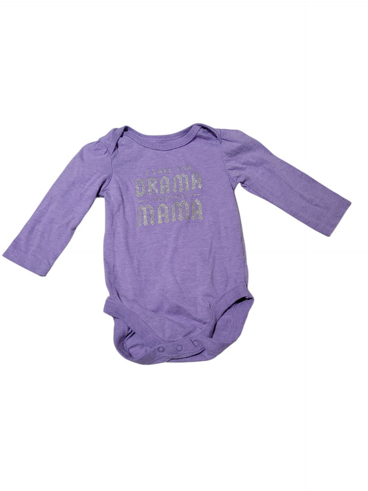'I Save the Drama for my Mama' 3-6m