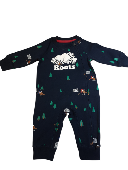 Fleece Canadian Winter Romper size 3-6months