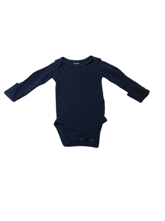 Navy Onesie, size NB