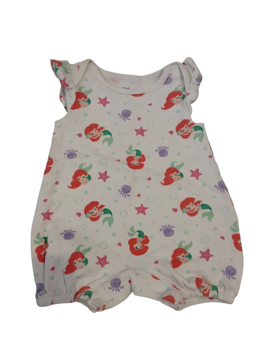 Little Mermaid Romper size 3months