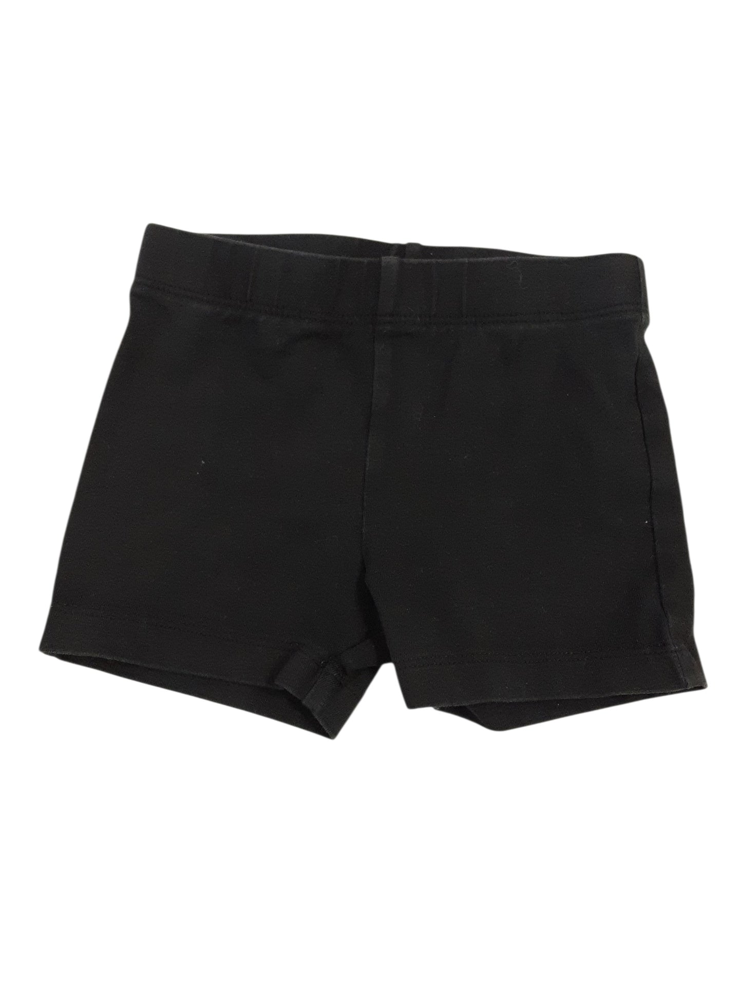 Black stretch shorts size 2