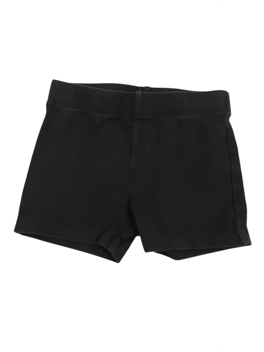 Black stretch shorts size 2