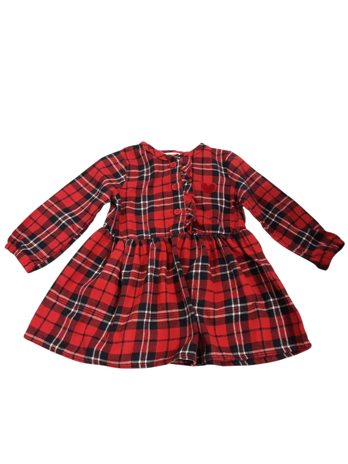❤️ a Ruffled Plaid Dress size 18months