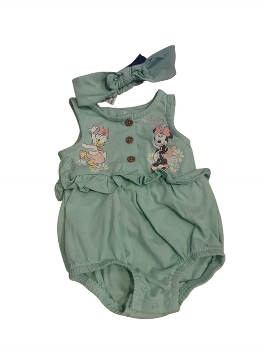 Minnie& Daisy romper with bow size 3-6months