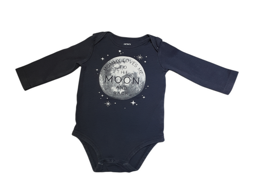 'mommy loves me to the moon and back' size 9m