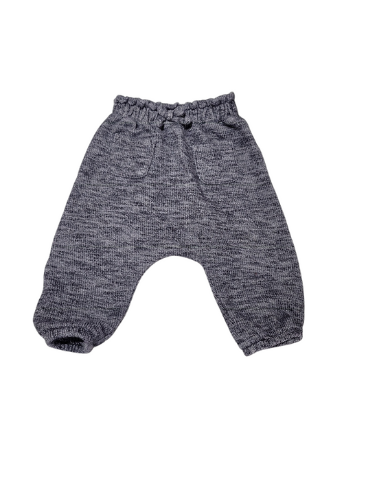 Grey sweatpants with pockets 6-12m