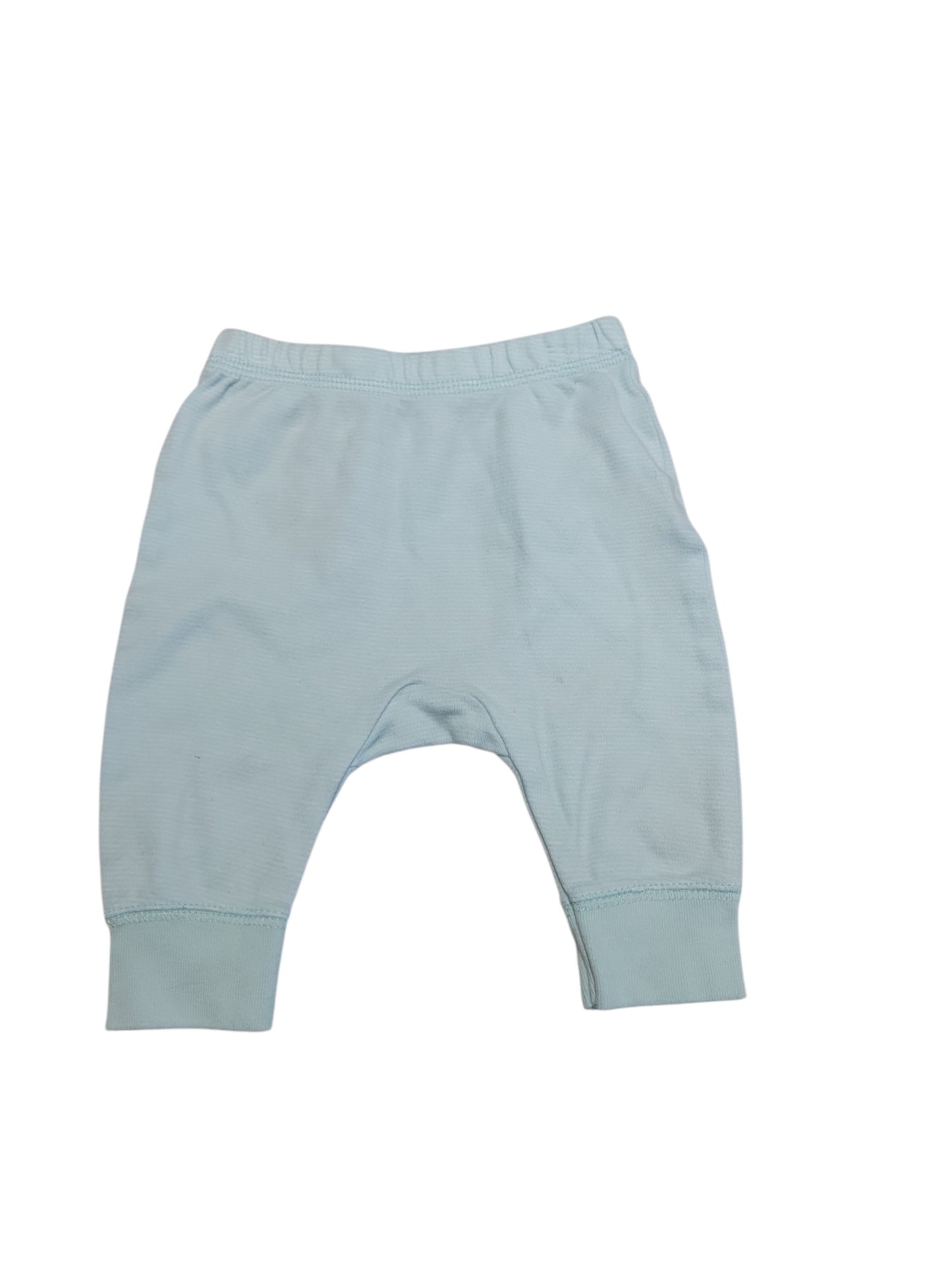 Blue striped pants 0-3m
