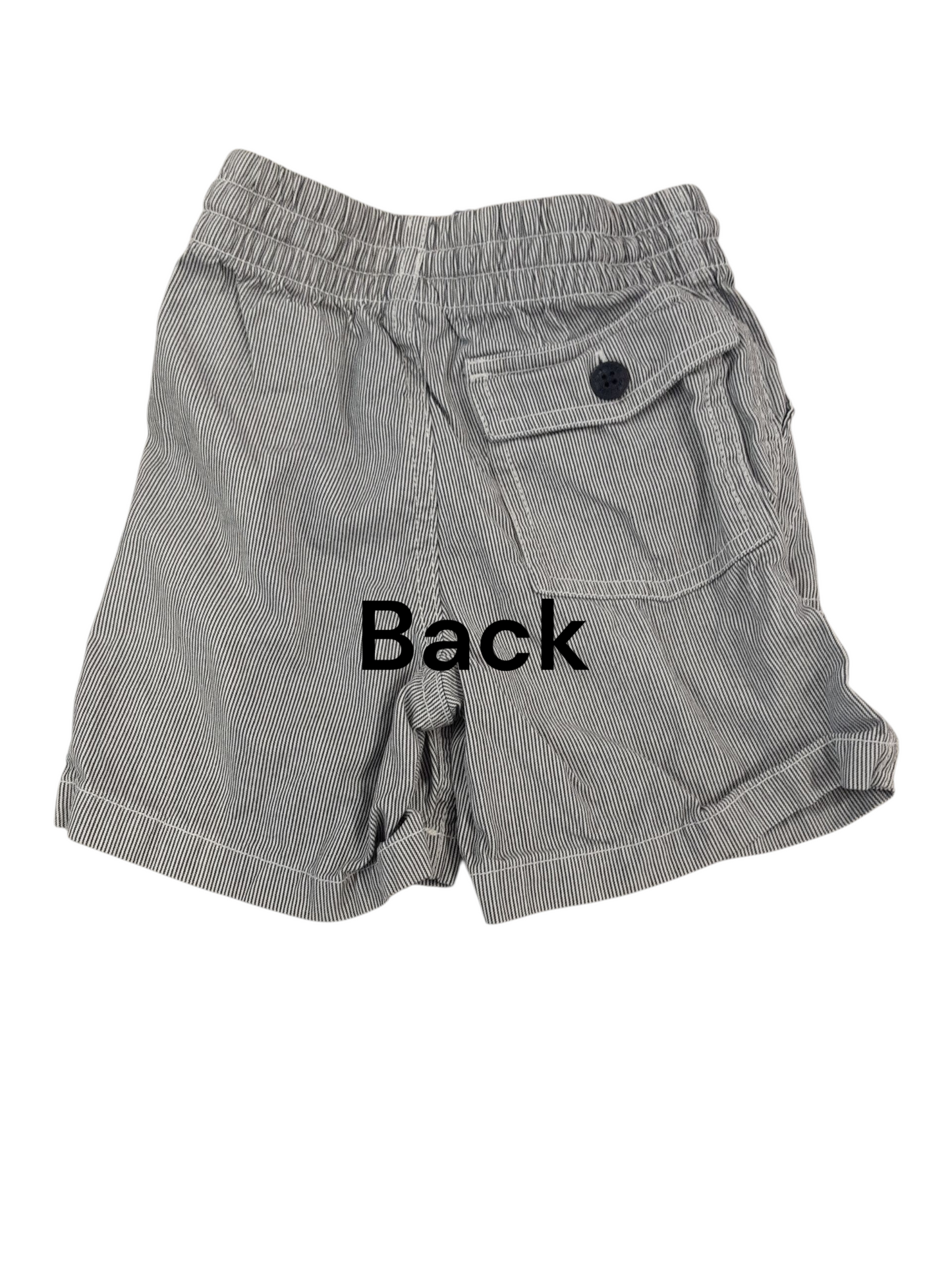 Striped shorts size 2