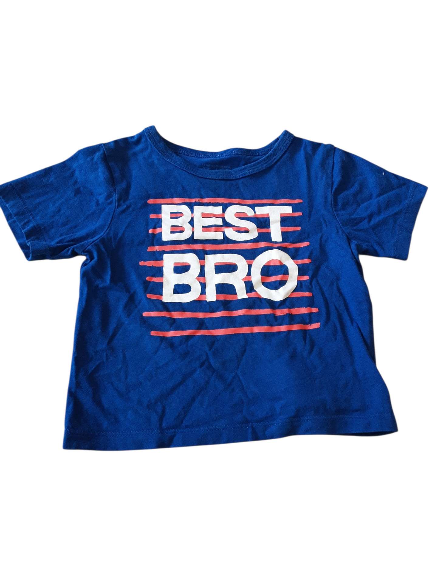 Best Bro tshirt size 18-24months