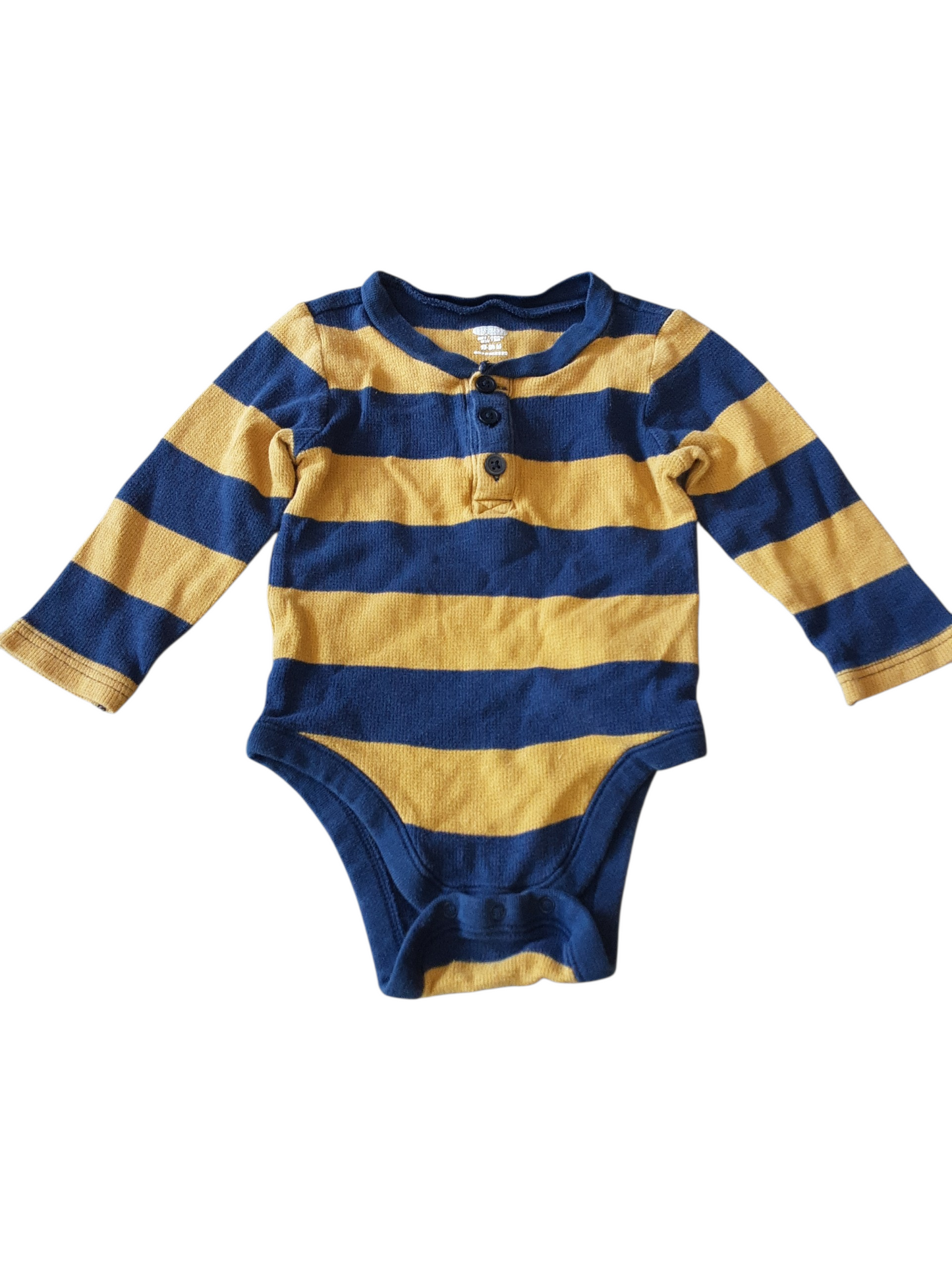 Striped Henley Onesie size 18-24months