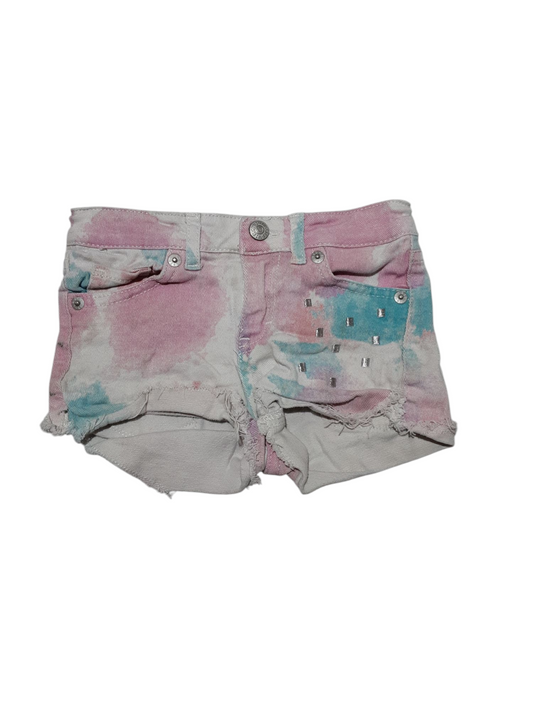 Tie dye jean shorts size 5