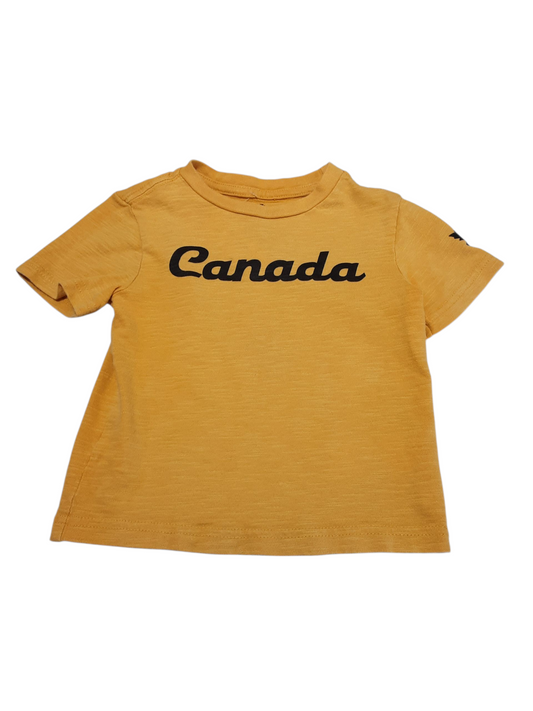 Yellow Canada Tshirt, size 2T