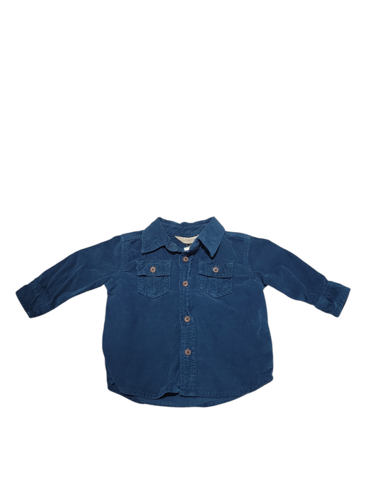 Button Up Shirt - Size 3-6m