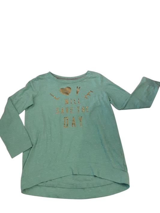 Love Will Save the Day hi-low top size 10-12yrs