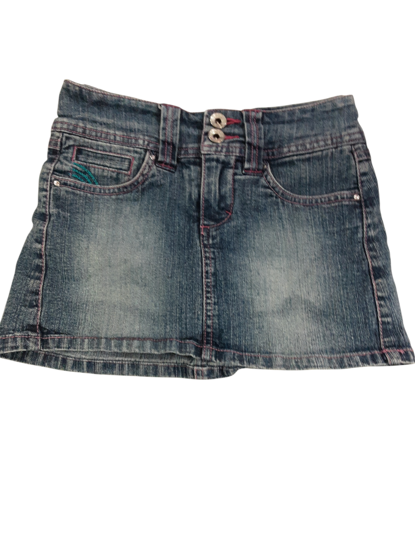 Denim skirt with built-in shorts size 7