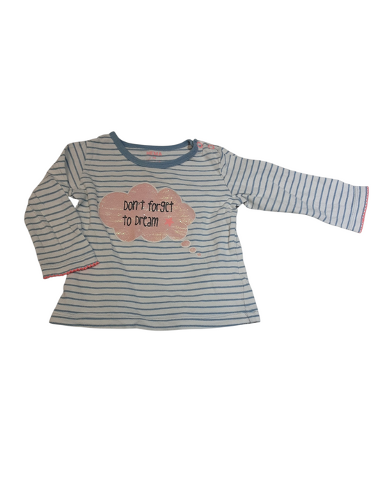 "Don't forget to dream" top size 12months