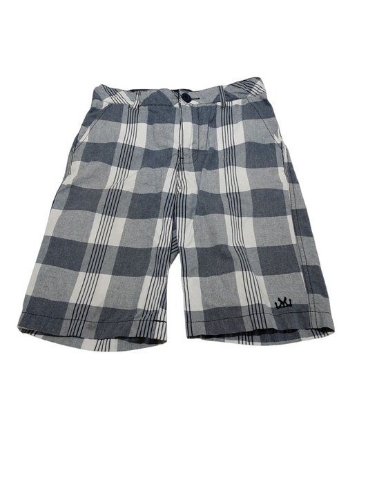 Blue Plaid Shorts, size 10