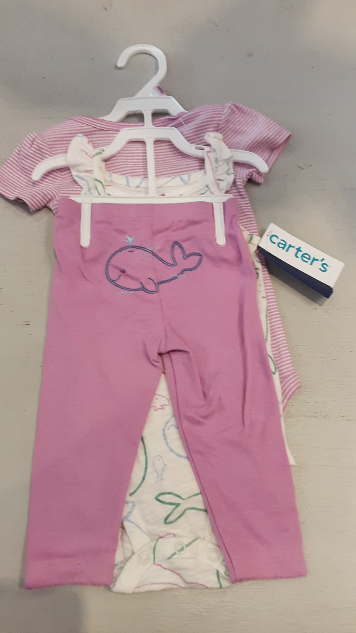 New 3 piece set. Size 9m