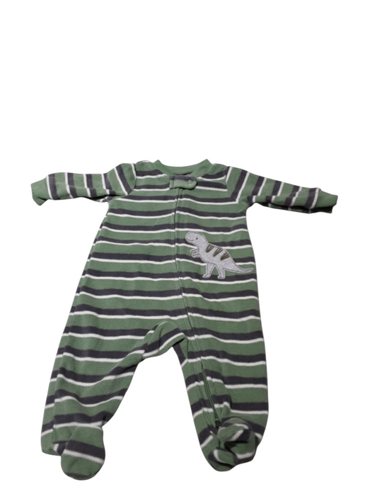 Fleece dino sleeper 0-3m